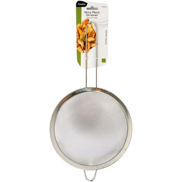 Cassia Deluxe Stainless Steel Strainer in retail packaging – Renew Health Co. detox support tool for capturing gallstones and sludge during liver and gallbladder purge.