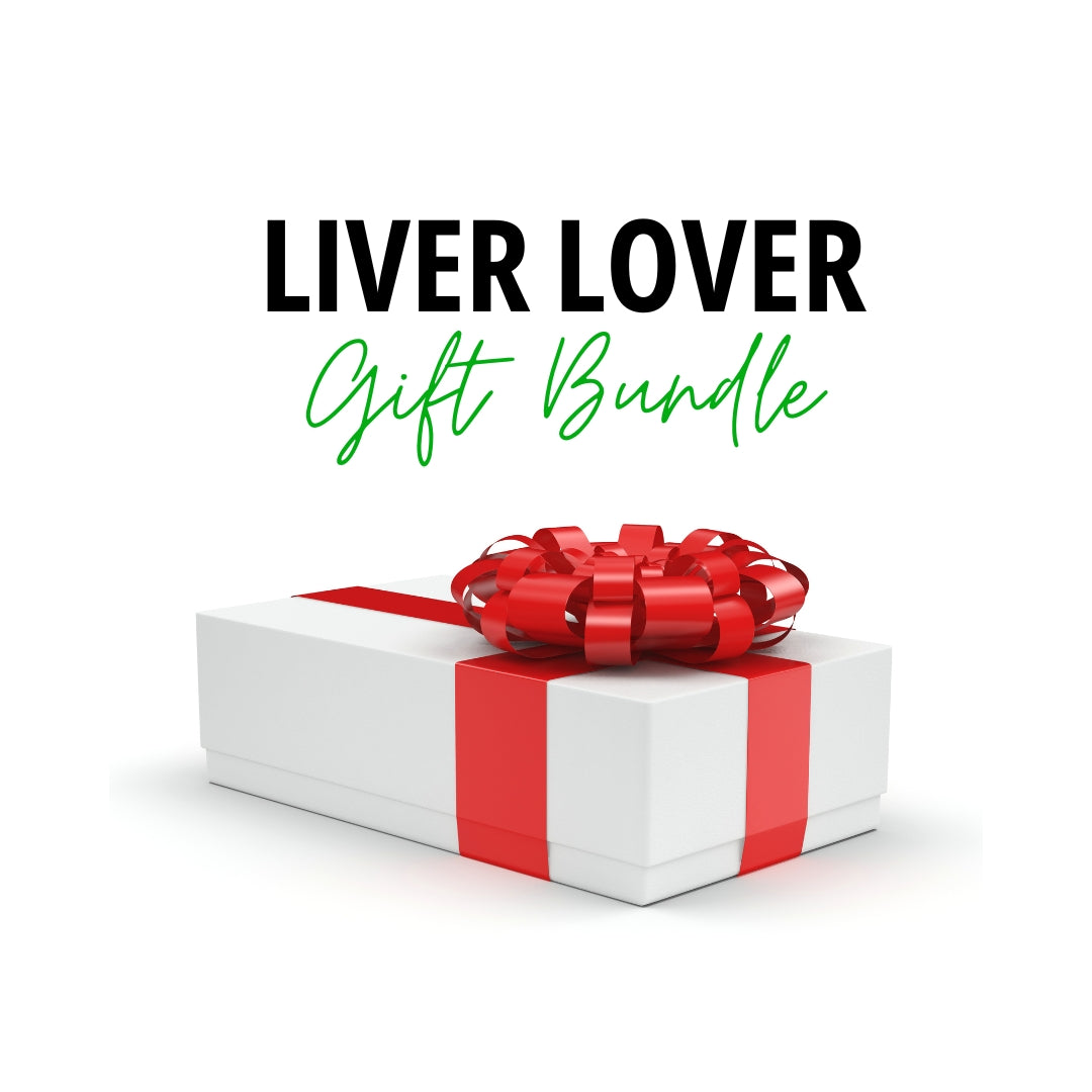 Liver Lover Gift Bundle โ Renew Health Co. liver detox & gut health set including Qenda Everyday Fibre, Liver Care, Australian Greens & Curcumin Pepper Bromelain.