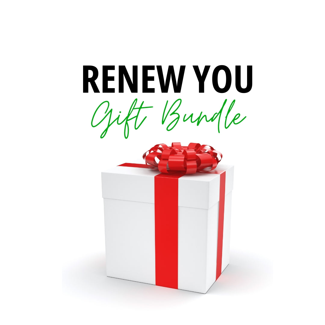 Renew You Gift Bundle β complete health package plus $100 store credit from Renew Health Co. Preston clinic, holistic health & detox support.