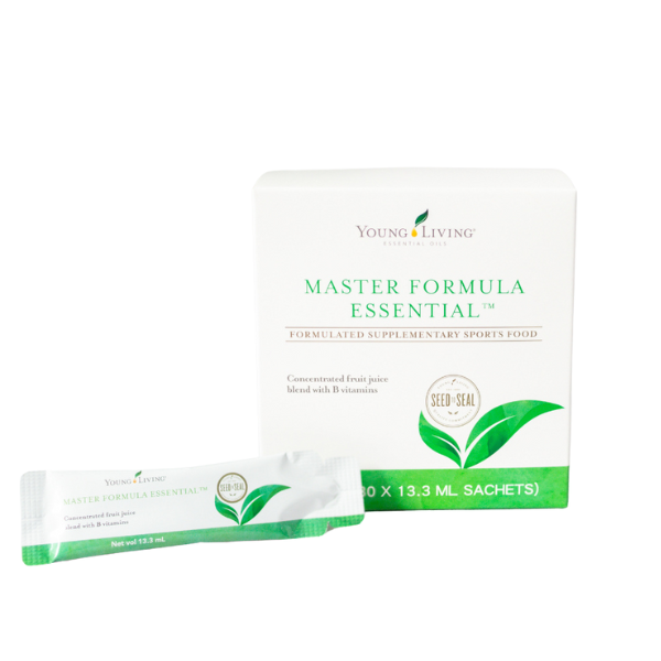 Young Living's Master Formula Essential is a nutrient-rich complex providing micro-emulsified vitamins and minerals along with food-based nutriment from a fruit juice blend. Containing added vitamins and minerals, Master Formula Essential is great when you’re on the go to optimise wellbeing.