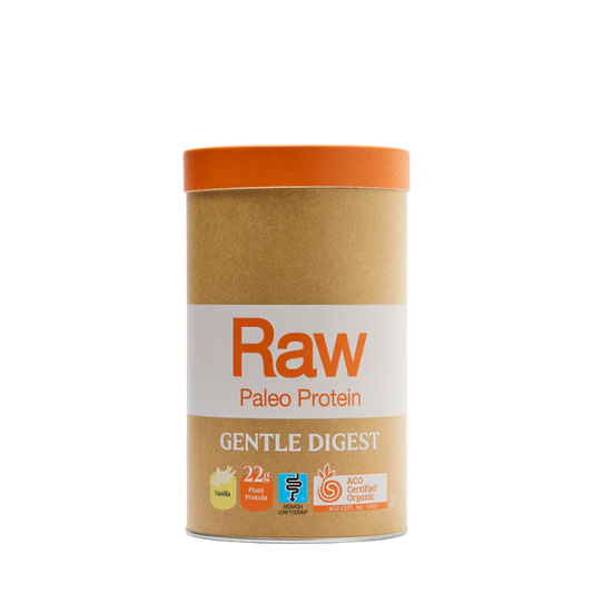 Discover the perfect blend of nature and science with Raw Protein Gentle Digest, designed for optimal digestion and nutrition. Our unique formula combines grain-free protein, fermented seeds, and greens with the digestive enzyme bromelain to ensure maximum absorption and comfort.