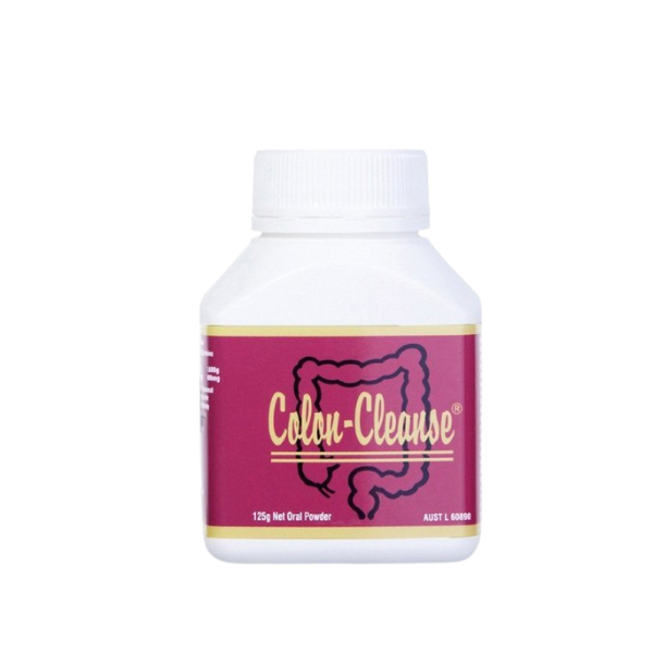 Denmar Colon Cleanse 125g magnesium powder supplement for occasional constipation relief digestive support bowel movement support magnesium oxide magnesium carbonate colon cleanse powder.