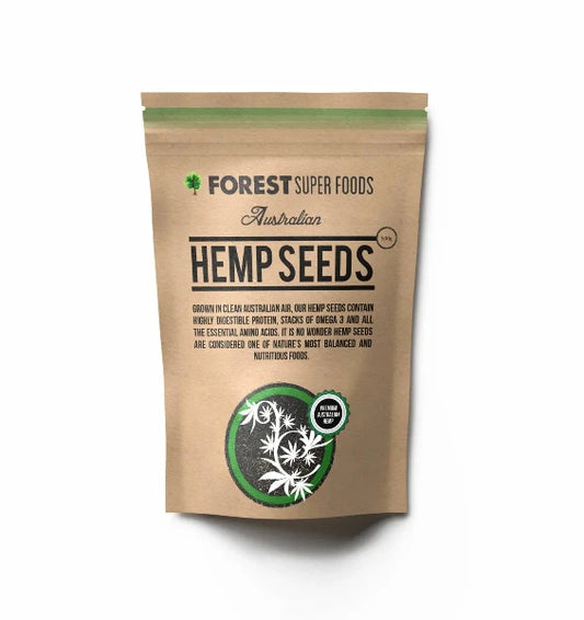 Forest Super Foods Hemp Seeds are 100% natural, raw, and rich in essential nutrients. They’re a complete plant-based protein, loaded with omega-3 and omega-6 fatty acids, vitamins, and minerals to support heart health, brain function, and overall vitality. With a mild, nutty flavour, they’re the perfect addition to smoothies, salads, yoghurt, and baking.