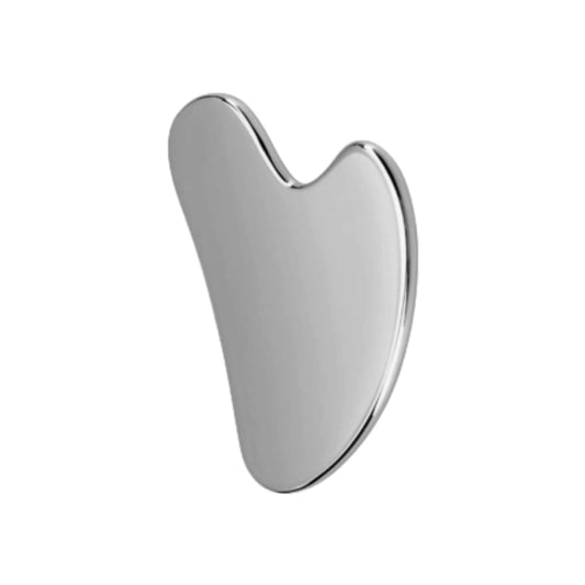 Gua Sha Medical-Grade Stainless Steel - designed to support lymphatic drainage, relieve muscle tension, and sculpt the face & body.