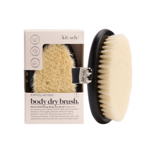 Dry body brushing is a key component of every detox plan to support your health.
The skin is sometimes called the "third kidney" because it helps eliminate waste through sweating. The more you exfoliate the dead skin away from the top layer, the more you open up that elimination channel to promote detox.