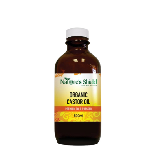 Castor Oil has been used since ancient times as a remedy for a wide variety of ailments. Nature's Shield Castor Oil is certified organic, sustainable and is cold-pressed extracted for preservation of its natural qualities. 
