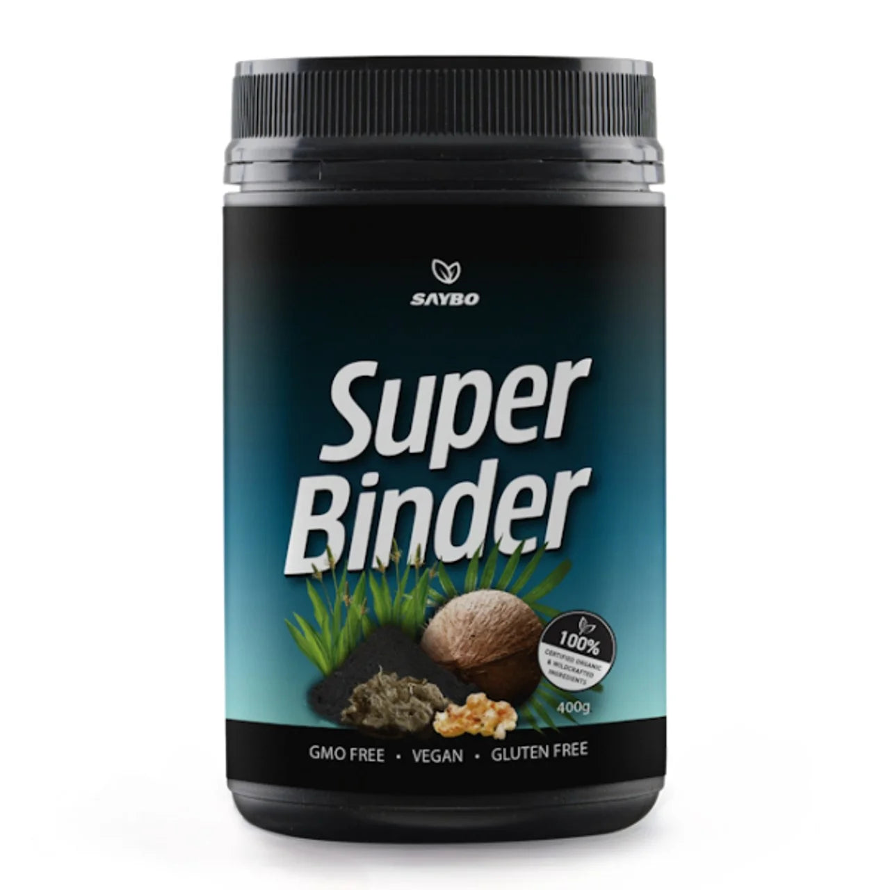 SAYBO Super Binder is a premium blend of natural binders which may help to absorb unwanted toxins, heavy metals, herbicides, pesticides, mycotoxins, endotoxins and volatile organic compounds, from the GI tract.