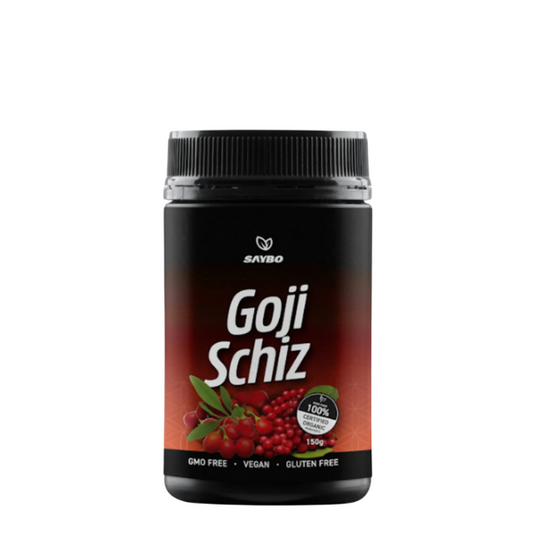 Goji Schiz is a premium blend of two of the world’s most powerful berries. The sweet taste of Goji, combined with the tangy flavour of Schizandra, make a delicious tasting superfood powder that can be consumed on a daily basis.

For thousands of years these berries have been renowned for their ability to support the liver, enhance the libido and to help people adapt to stress.