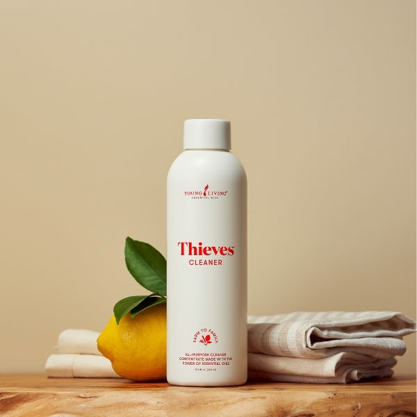 Thieves Household Cleaner plant based kitchen cleaner for bench tops, sinks and everyday household cleaning.