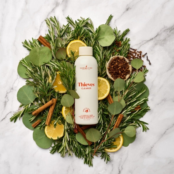 Thieves Household Cleaner concentrated natural cleaner for low tox living and chemical free home cleaning