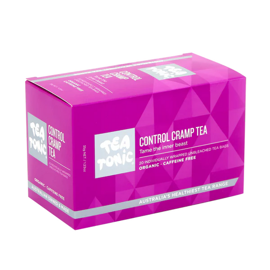 Take control of muscle cramps, spasms and twitches. You couldn't be happier when drinking this tea as it balances mood and soothes your spasms. Regulates, balances and tones your inner beast.  

Note: Every cup of tea will provide you with 4% of your RDI of iron, add a slice of lemon to this tea to achieve an even higher absorption.  