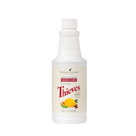 Formulated with the power of Young Living’s Thieves oil blend, you can get a deep clean without dangerous or synthetic ingredients. Thieves cleaner also includes the scent of Lemon essential oil for an even more uplifting aroma. Chores will feel like less of a chore with the sweet-and-spicy scent and effective cleaning power of Thieves Household Cleaner.
This all-purpose cleaner can be used on any surface in your home for dusting, spot cleaning, scrubbing, or any other cleaning need. 