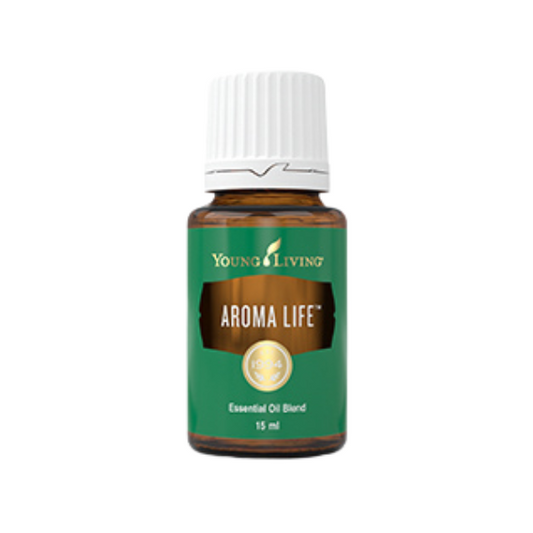 Aroma Life™ uses Marjoram and Ylang Ylang essential oils to energise the life force and relax the body and spirit while encouraging vitality and longevity. Used to support the feelings of the heart, Aroma Life is harmonising, calming, and emotionally balancing. This essential oil blend is designed to open the heart and release stress.