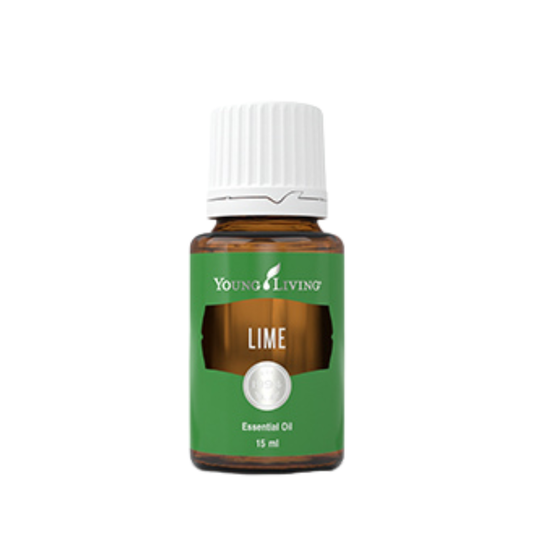 Young Living Lime Essential Oil 15ml  – 100% pure citrus essential oil with fresh, uplifting lime aroma for aromatherapy, cleaning blends and natural skincare.