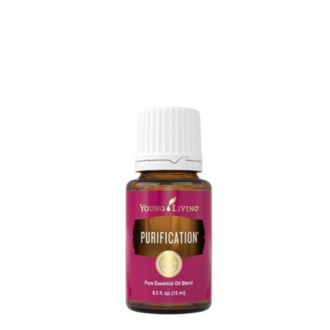 Young Living Purification Essential Oil - a powerful blend formulated to freshen the air, eliminate odours, and uplift your environment. 